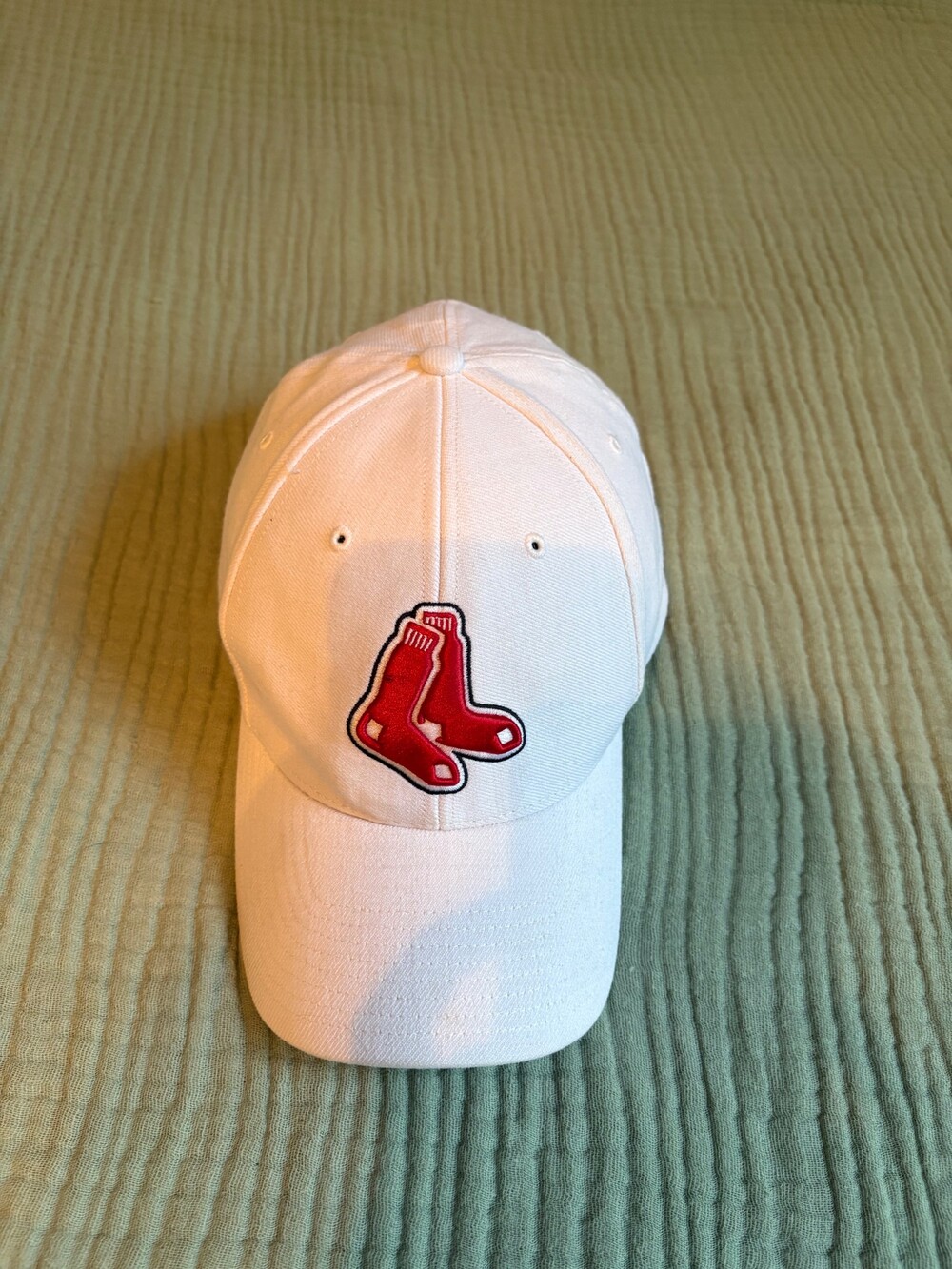 Boston Red Sox ’47 Twins Fenway Park Collection White Stretch Fit Baseball Cap
